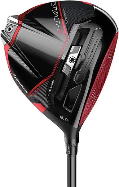 TaylorMade STEALTH 2 PLUS Driver Golf Club - 10.5° Loft - Stiff Flex - Mitsubishi Chemical Kai'li Red 60 Graphite Shaft