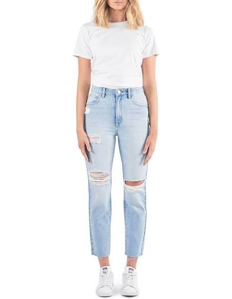 Abrand Jeans A 94 High Walk Away Slim Jean LT Blue 7