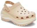 Crocs Beige Mega Crush Clogs