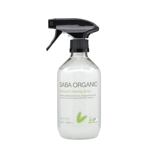 Saba Organics Bathroom Cleaning Spray - Alpine Forest 500ml