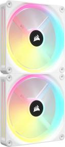 Corsair iCUE Link QX140 RGB 140mm Dual Fan Starter Kit White