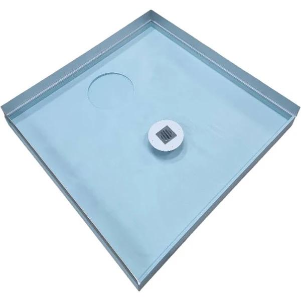 Wet Area Solutions (Aust) Pty Ltd 1000 x 1000mm Rear Outlet Shower Tile Over Tray