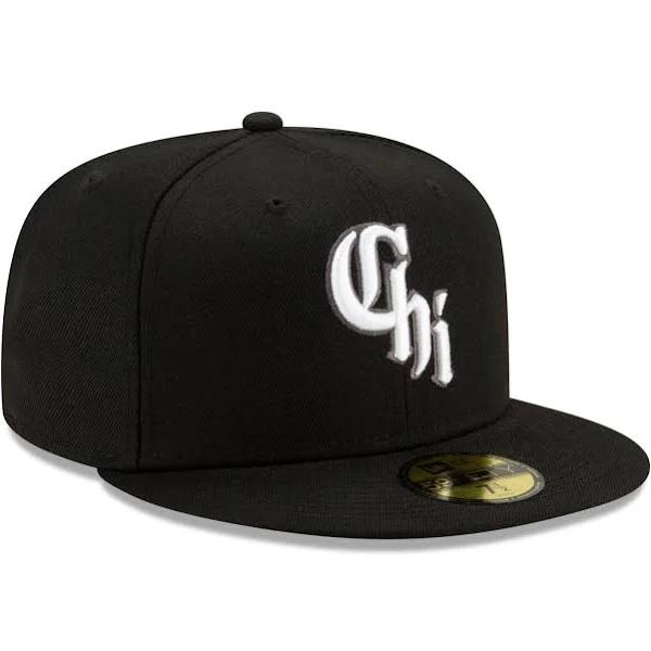 New Era 59FIFTY Chicago White Sox Black City Connect Fitted (60139237) 8 1/4