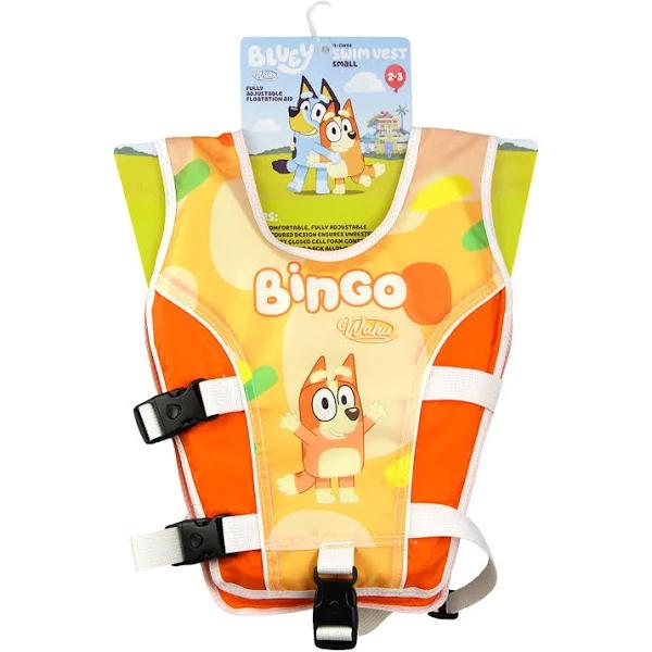 Bluey Swim Vest Child Small 15-25kg - Bingo