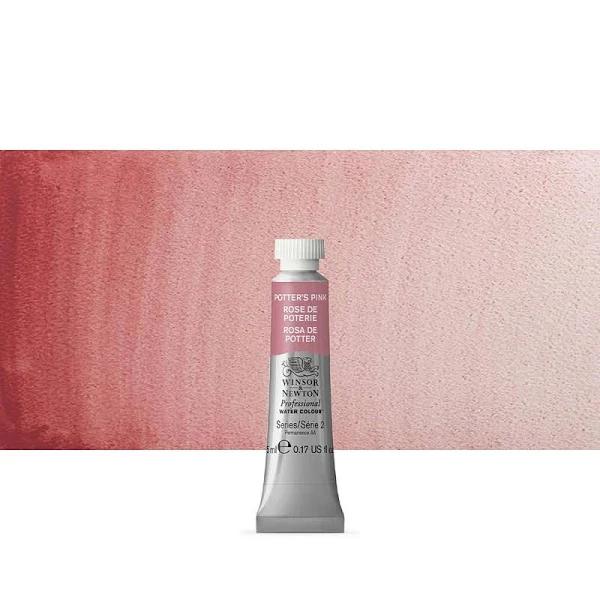 Winsor & Newton : Professional Watercolour : 5ml : Potters Pink