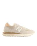 New Balance Unisex 574 White - Size 4.5