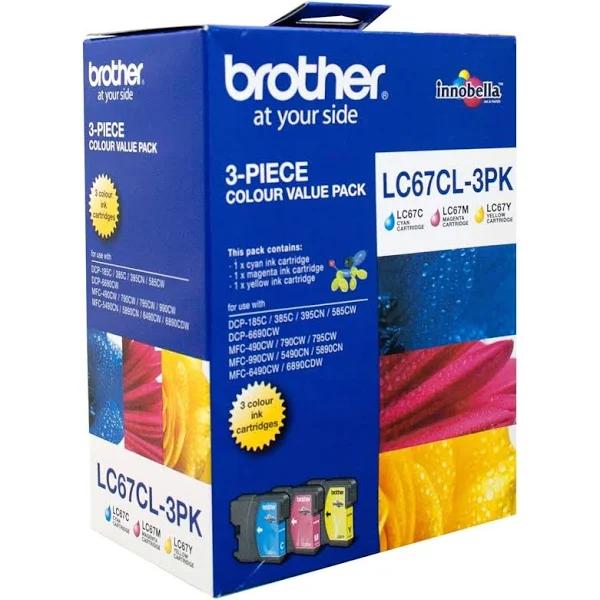 Brother LC67 Colour Pack