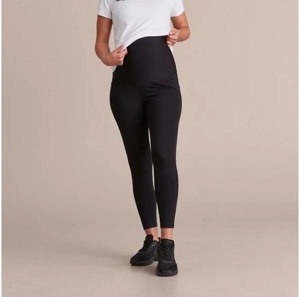 Target Maternity Active 7/8 Length Leggings - Black - 6 - AfterPay & zipPay Available