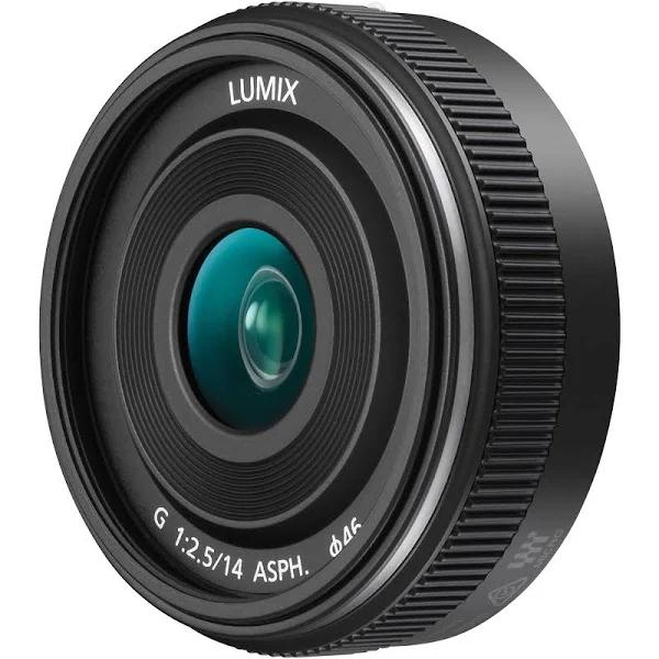 Panasonic Lumix G 14mm f/2.5 II ASPH Lens (Black)