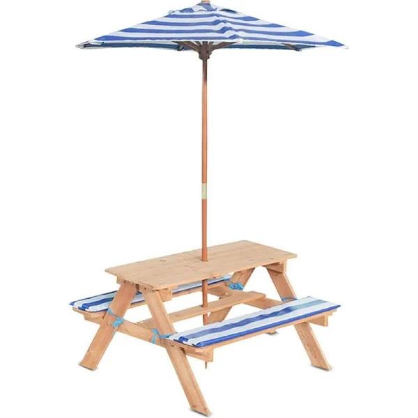 Kids Sunset Picnic Table with Umbrella