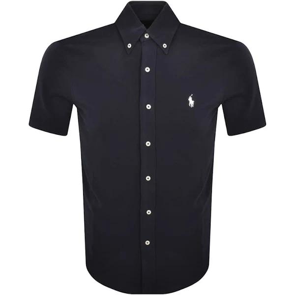 Polo Ralph Lauren Featherweight Mesh Short Sleeve Shirt - Aviator Navy