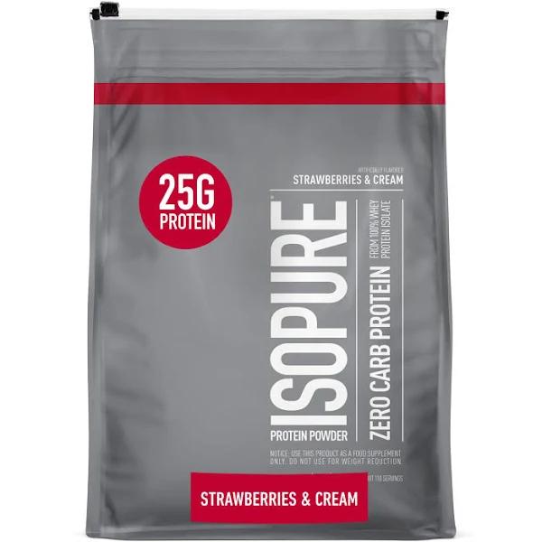 Isopure Zero Carb Whey Protein Isolate 7.5lb (3.4 kg) Strawberries and Cream