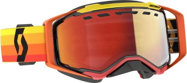 Scott Prospect Orange/Yellow Snow Goggles, Yellow-Orange