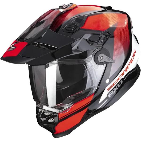 Scorpion ADF-9000 Air Trail Black-Red Adventure Helmet Size L