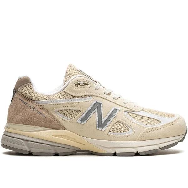 New Balance Beige Made in USA 990v4 Sneakers