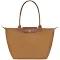 Longchamp Large Le Pliage Tote Brown