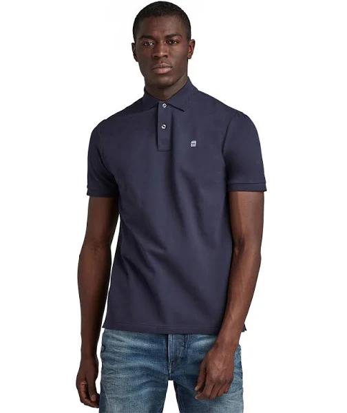 G Star Raw Dunda Polo T Shirt Blue