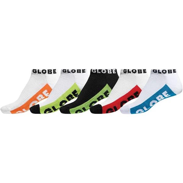 Globe Multi Brights Ankle Sock 5 Pack