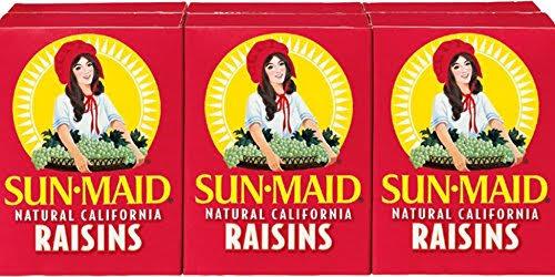 Sun Maid California Raisins 24 Boxes