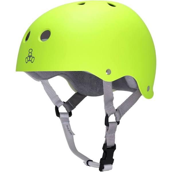 Triple 8 Brainsaver Sweatsaver Zest Rubber Helmet