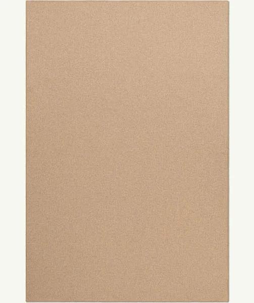 Double Rugs Source Washable New Jute Area Rug in Beige 200x300cm