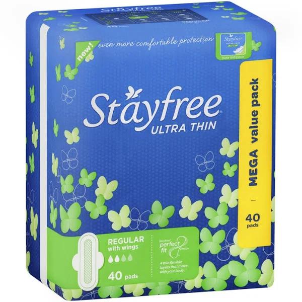 Stayfree Ultra Thin Regular with Wings 40 Pads