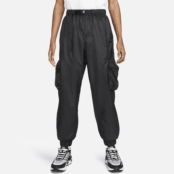 Nike Tech Men's Lined Woven Trousers - Black - 50% Recycled Polyester