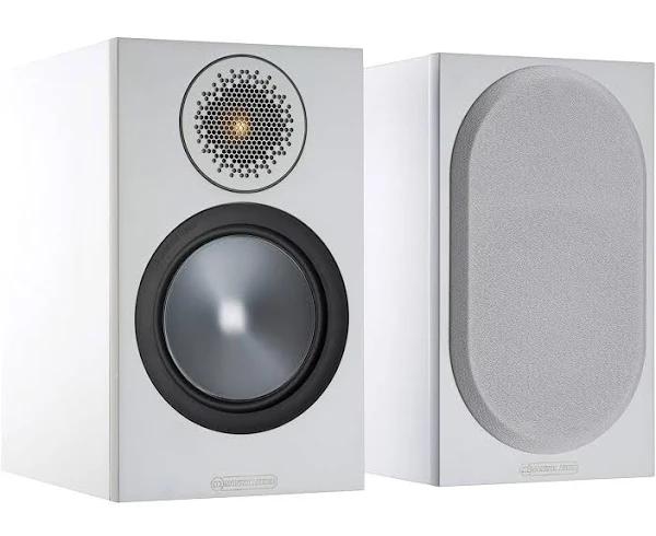 Monitor Audio Bronze 50 Bookshelf Speakers - White