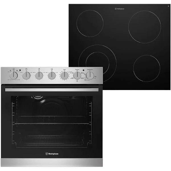 Westinghouse WVE645SC 60cm Electric Oven & Ceramic Cooktop