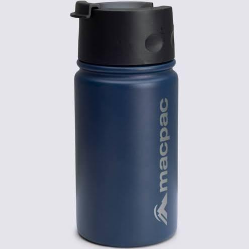 Macpac Insulated Wide Mouth Bottle - 12 oz | Colour: Navy/Navy