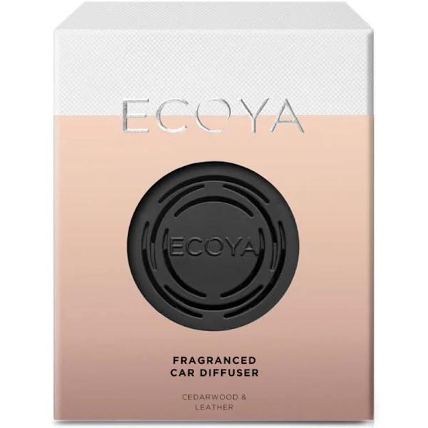 Ecoya Car Diffuser - Cedarwood & Leather