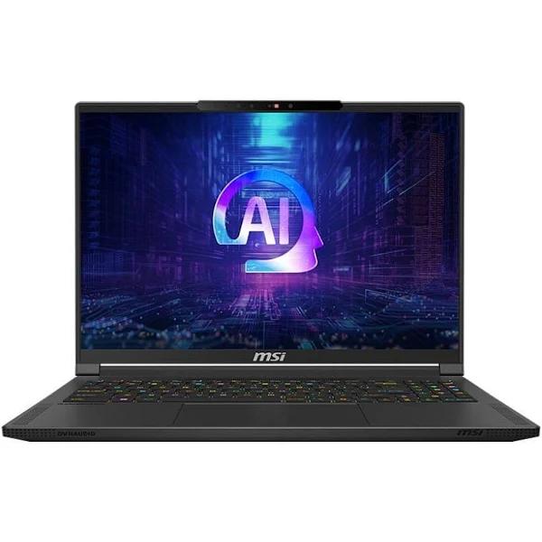 MSI Stealth A16 Ai+ A3XVGG 16inch RAI9 RTX 4070 Black Gaming Laptop