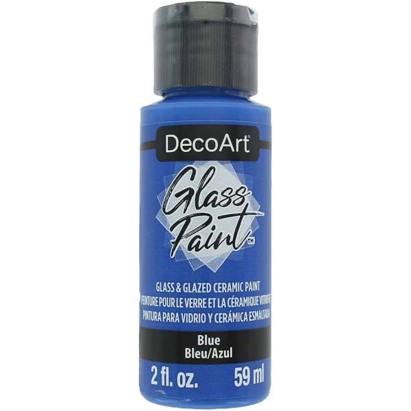 DecoArt Glass Paint 2oz - Blue