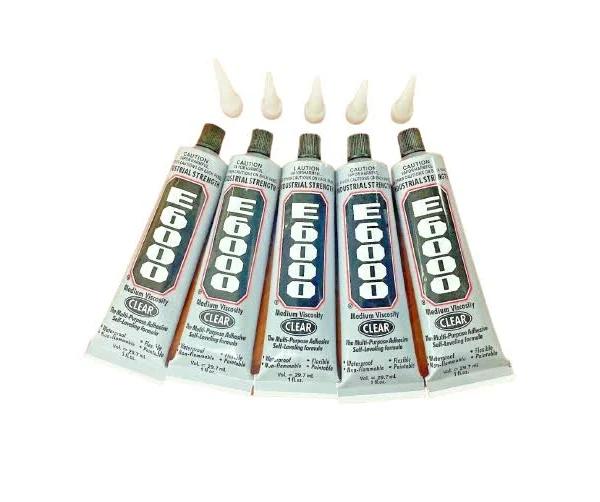 E6000 Industrial Glue - 5 Tube