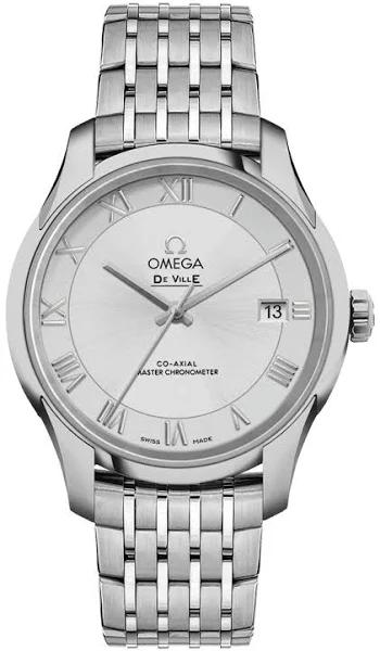 Omega De Ville Automatic White Dial Stainless Steel Men's Watch 433.10.41.21.02.001