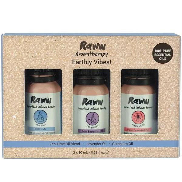 Raww Aromatherapy Trio Fresh Vibes (3x10ml)