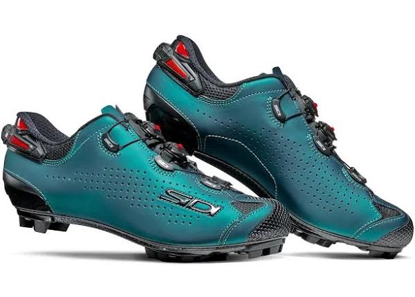 Sidi Tiger Carbon 2 MTB Shoes Blue Green - 46