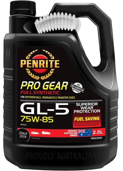 Penrite Pro Gear Oil - 75W-85, 2.5 Litre