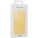 Samsung Silicone Case For Galaxy S24+ (Yellow)