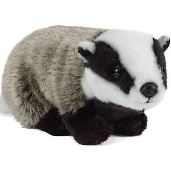 Badger Large Plush Toy - Living Nature