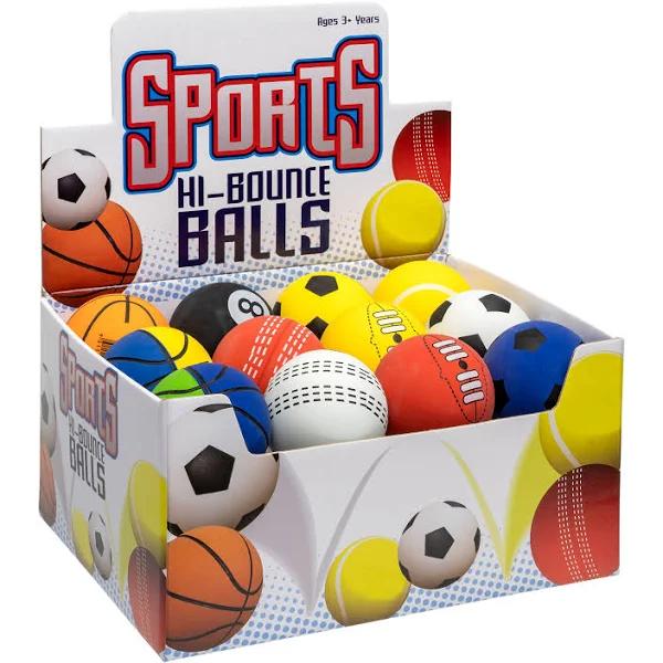 Sports High Bounce Ball - Assorted*