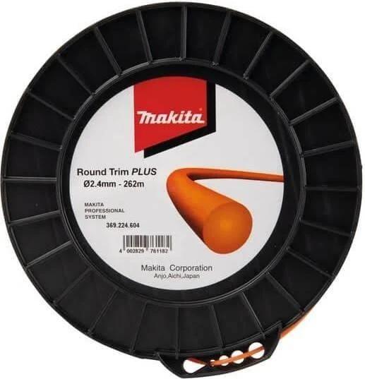 Makita 2.4mm x 262m Nylon Line Round Trim Plus 369.224.604