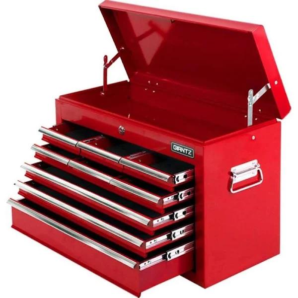 Giantz 9 Drawer Mechanic Tool Box Storage - Red