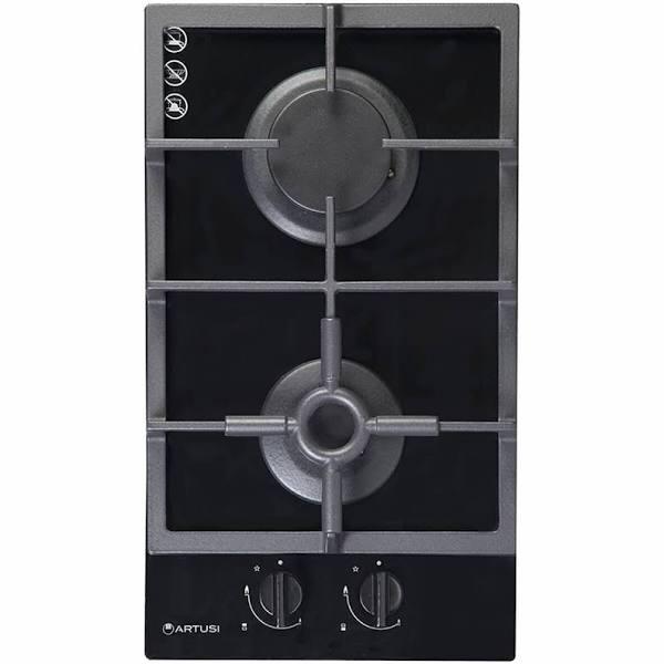 Artusi 30cm Domino Gas Cooktop Black CAGH32B