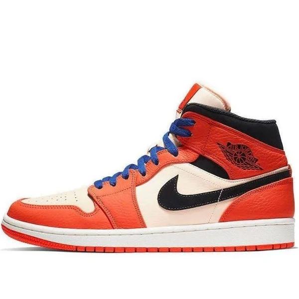 Air Jordan 1 Retro Mid SE 'Team Orange' 852542-800 US 13