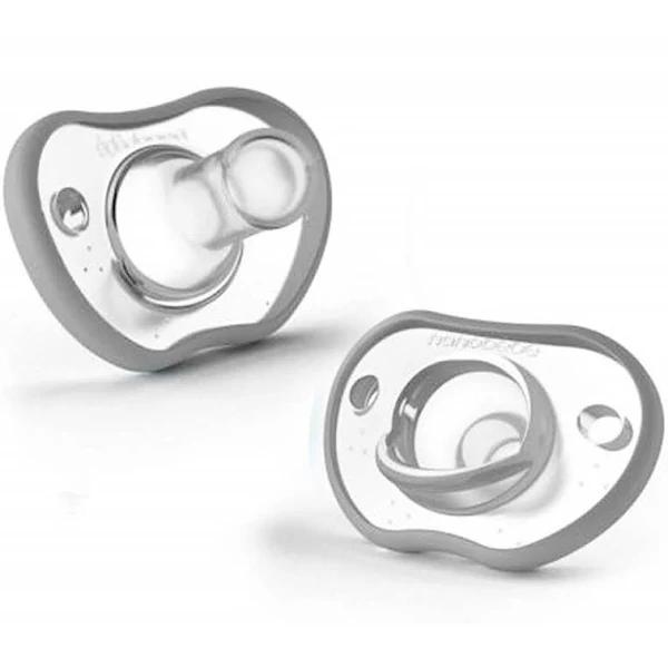 Nanobebe Flexy Pacifier - Grey / 3+ Months