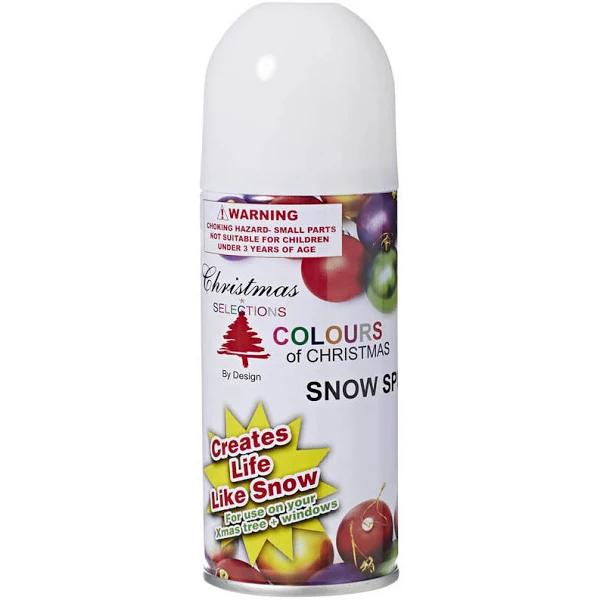 Christmas Winter Wonderland White Artificial Santa Snow Spray - 80g