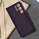 Samsung Galaxy S24 Ultra Faux Leather Case (Dark Violet)