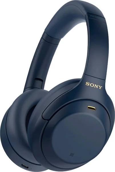 Sony WH-1000XM4 Wireless Noise-Canceling Over-Ear Headphones Blue