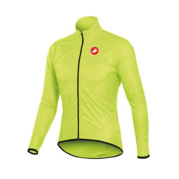 Castelli Velo Jacket AW16 Yellow Fluo M